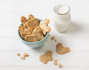 Whole Wheat Vanilla Animal Cookies